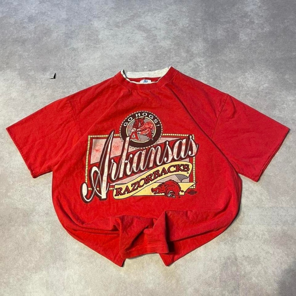Vintage 90s Arizona Razorbacks Tee Shirt